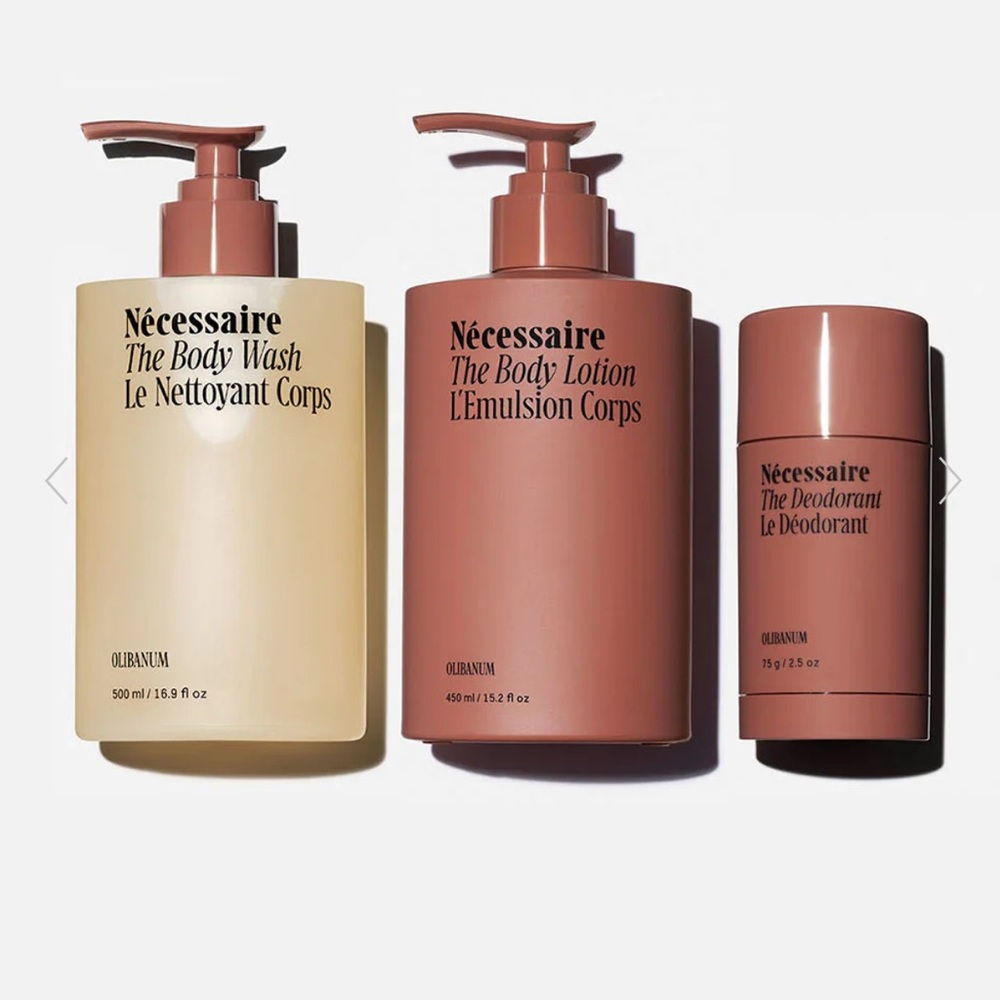 Nécessaire The Body Essentials in Olibanum